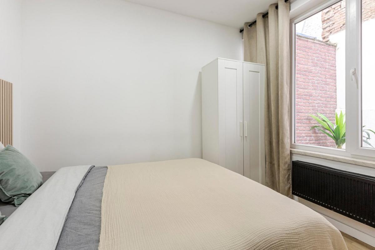 Cosy Appartement Met Tuin In Centrum Antwerpen Gratis Parking Free Parking! Kültér fotó