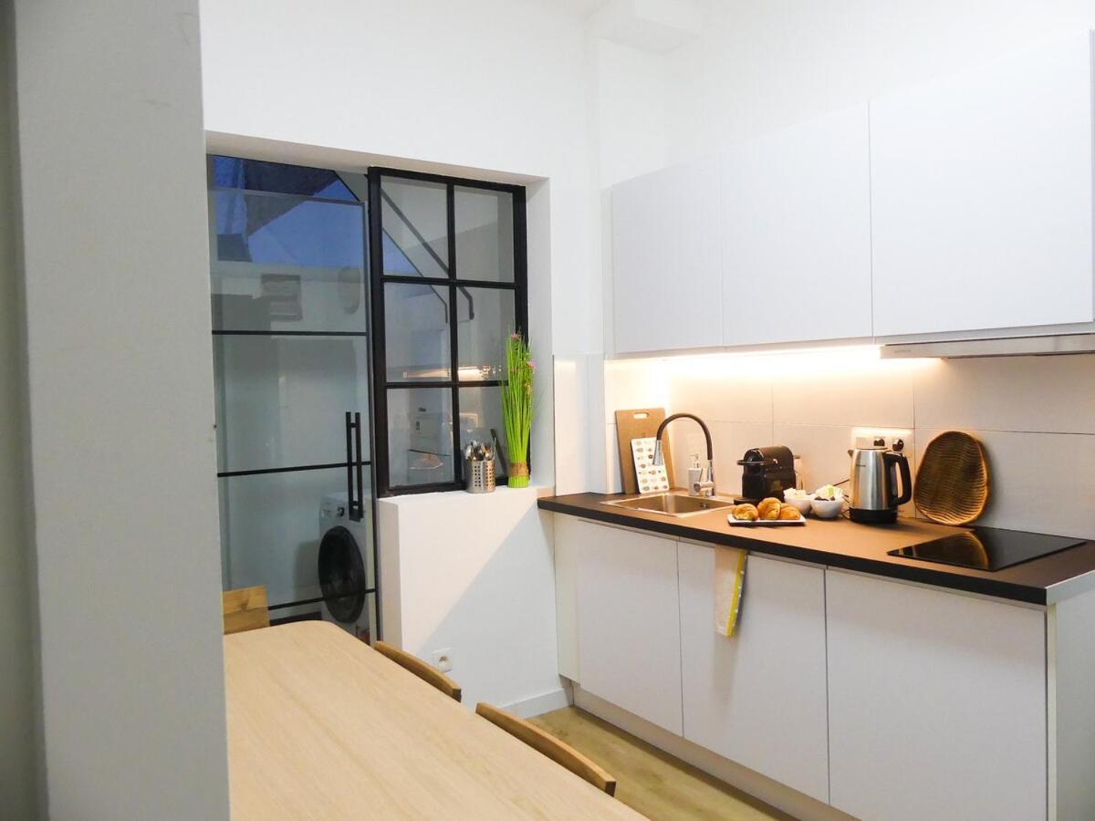 Cosy Appartement Met Tuin In Centrum Antwerpen Gratis Parking Free Parking! Kültér fotó