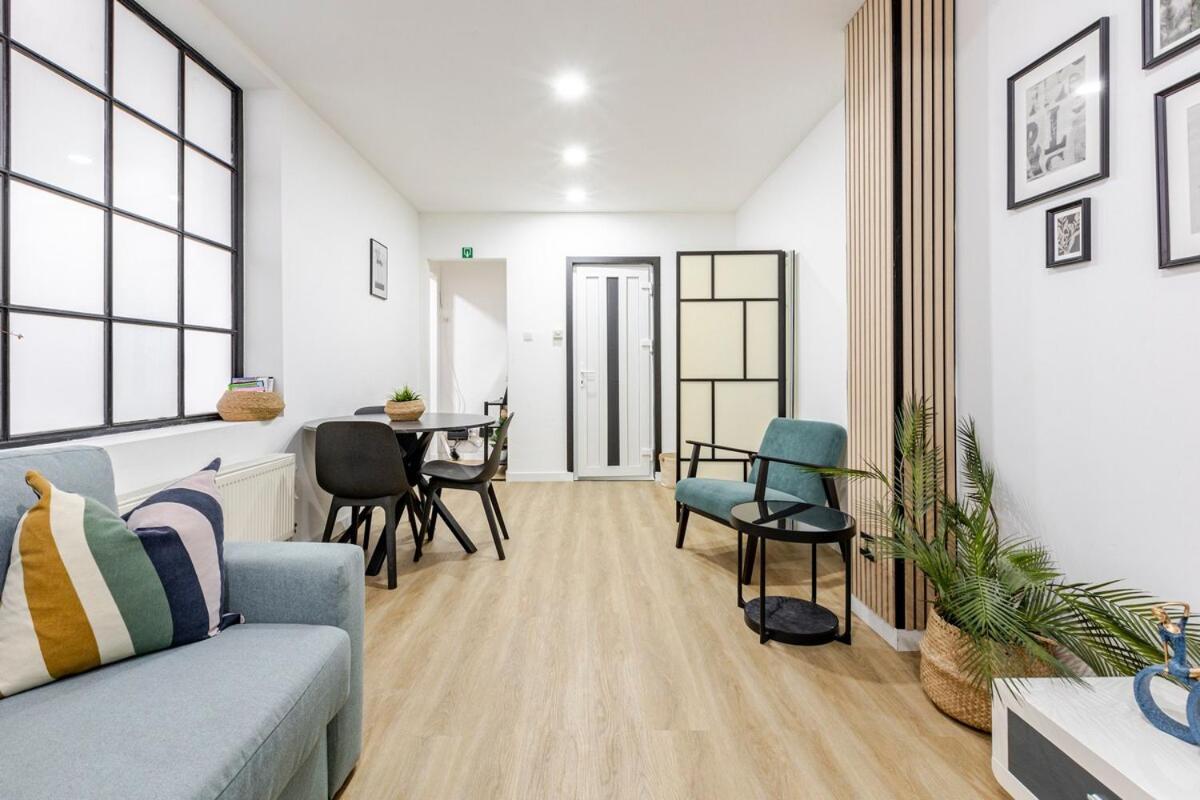 Cosy Appartement Met Tuin In Centrum Antwerpen Gratis Parking Free Parking! Kültér fotó